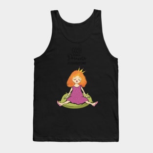 Princess sticker Tank Top